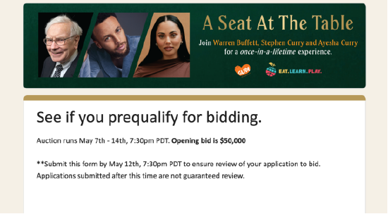 1.3亿元巴菲特午餐回归！首次引入“明星夫妻”，藏着什么算盘？ | 北美前哨